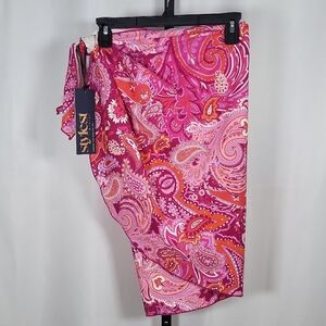 STYLEST System Juicy Paisley Sarong Cover-Up NWT‎ One Size 3